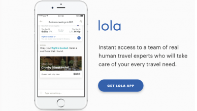 Lola Travel app
